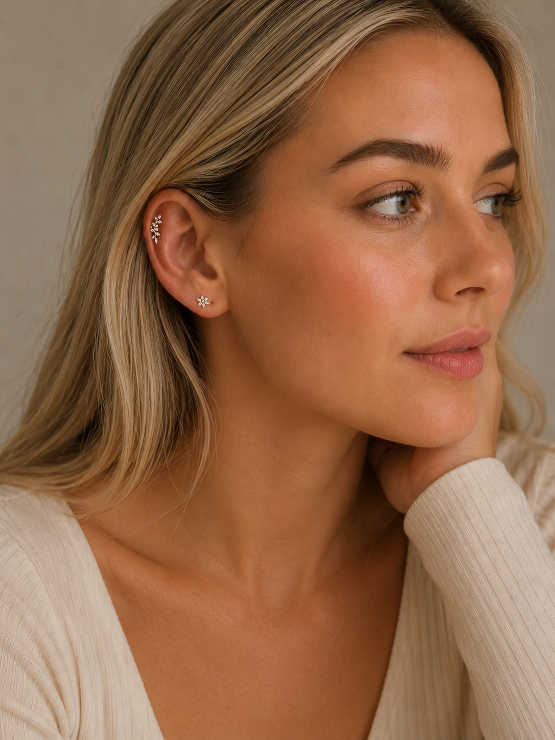Piercing Lily – Fleur 6 Pétales en Titane