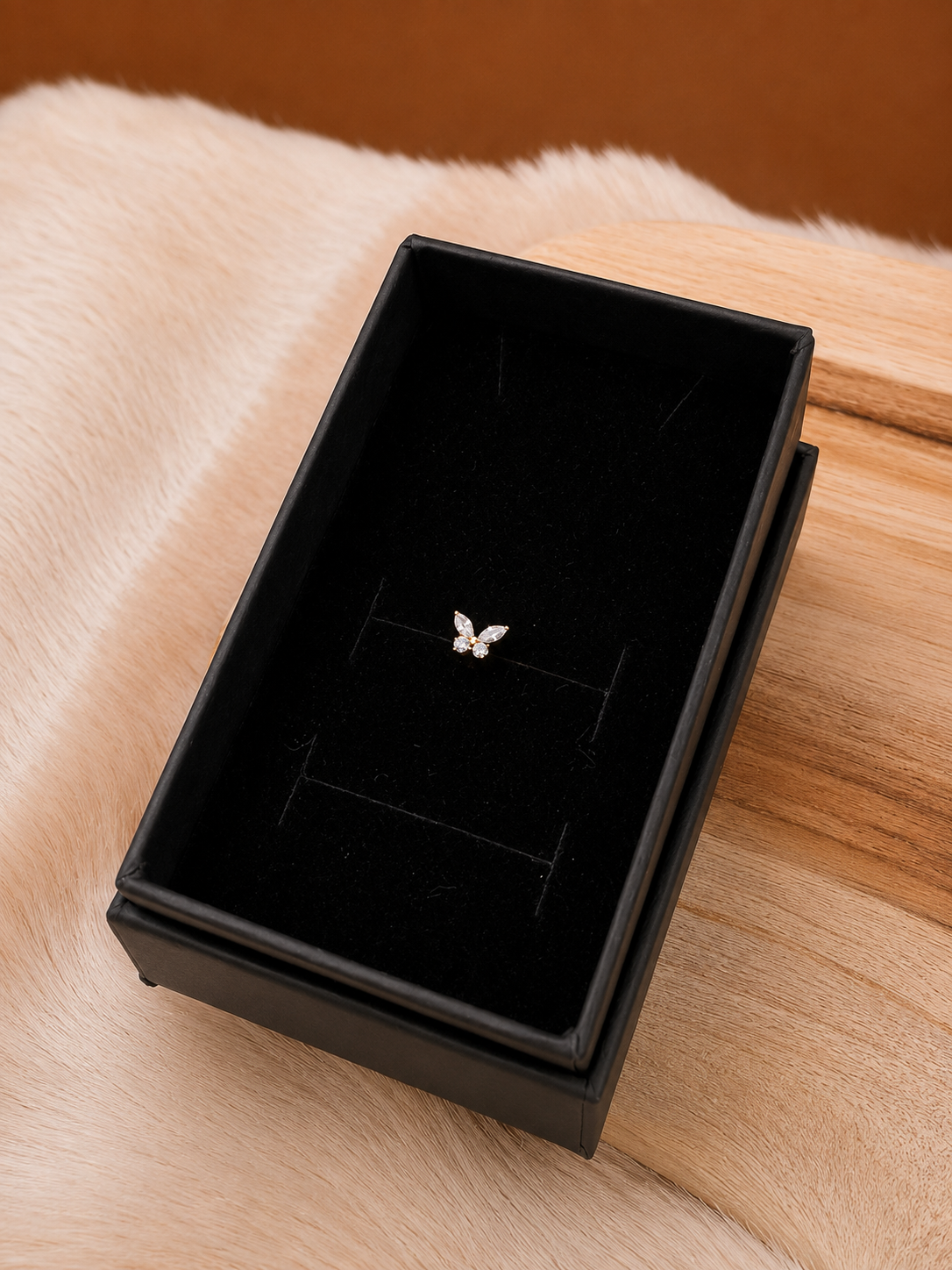 Piercing Alba – Papillon en Titane